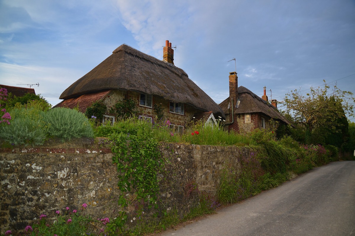 Thatched cottages, Amberley