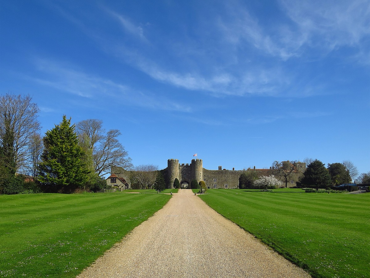 Amberley Castle from the south