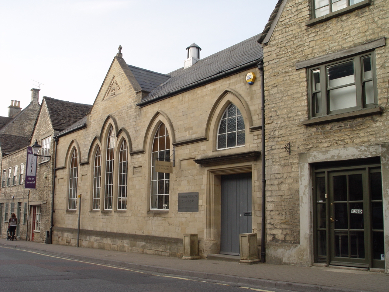 An antiques and interiors shop on Long Street, Tetbury