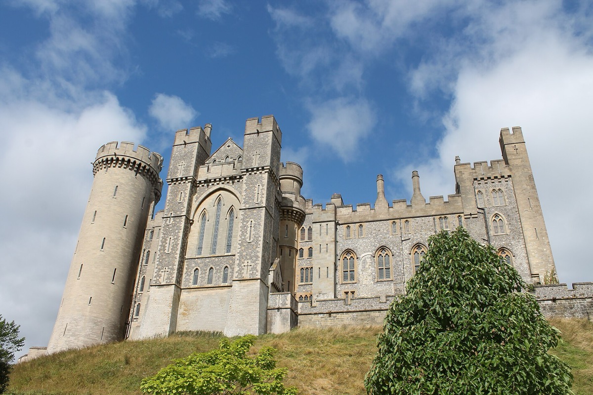 Arundel Castle, seat of the Dukes of Norfolk