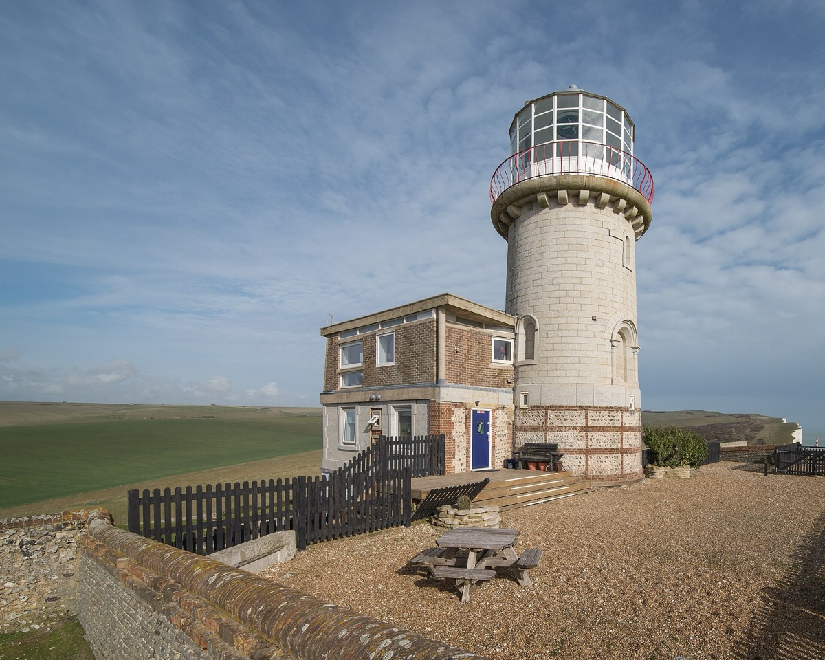 Belle Tout lighthouse on the cliffs