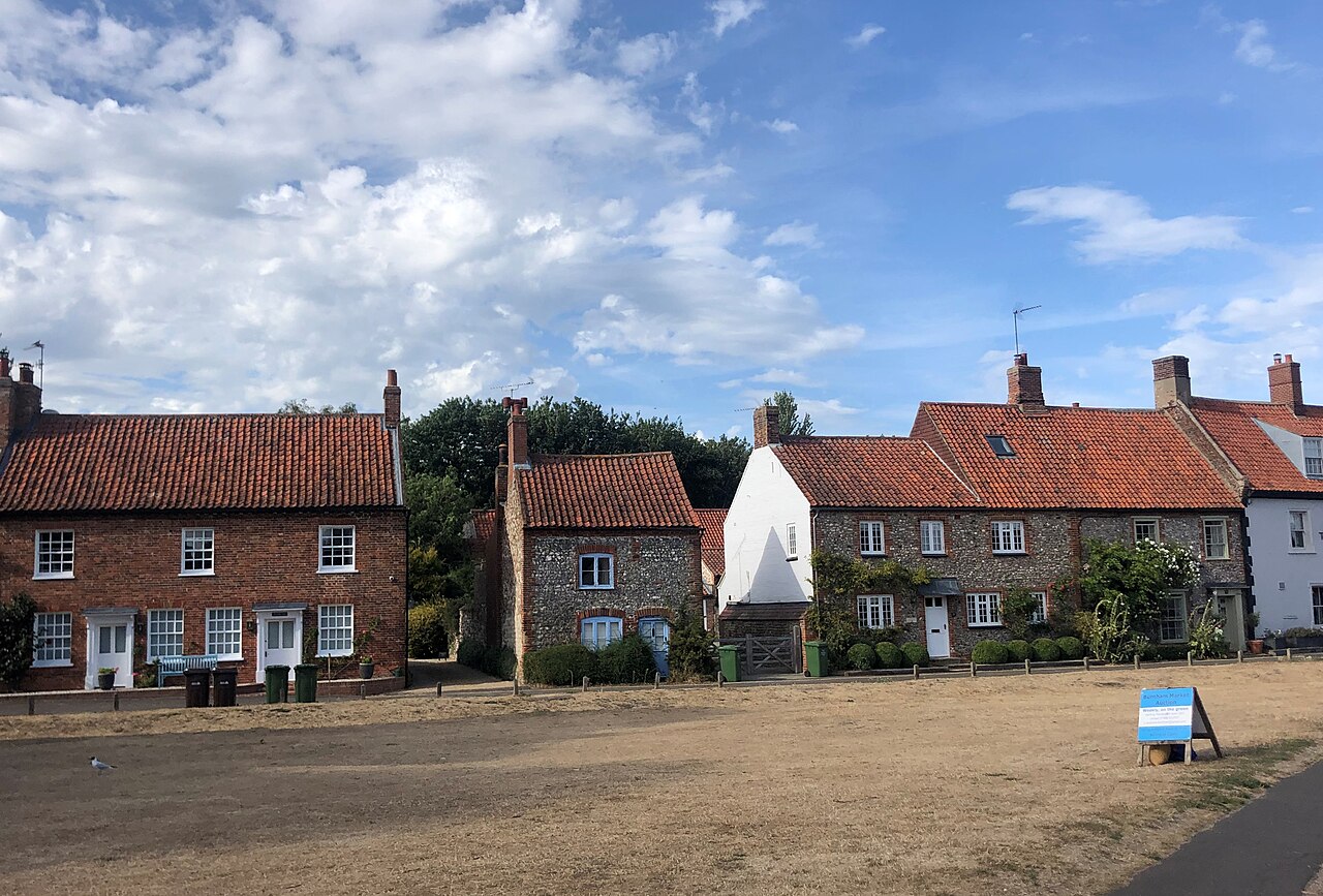 Houses on the green, Burnham Market