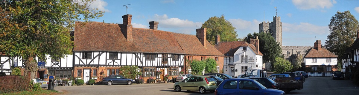 The square, Chilham
