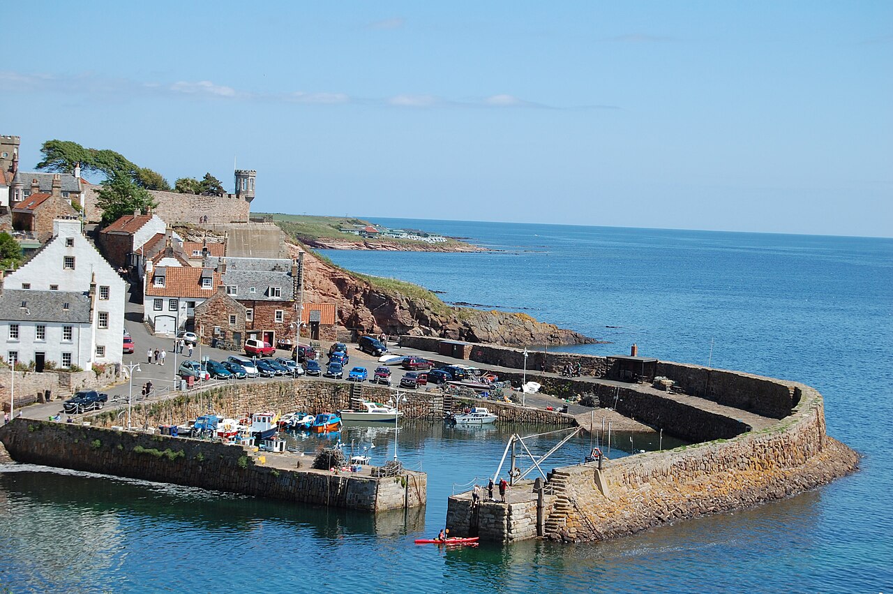 Crail harbour