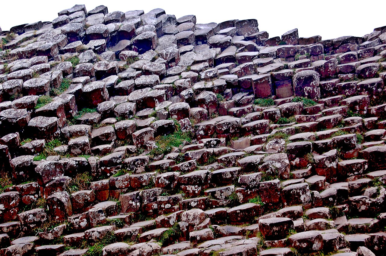 Basalt columns at the Giant's Causeway