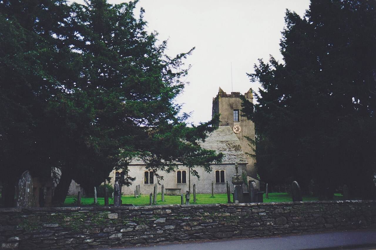 St Oswald's Church, Grasmere, where Wordsworth is buried