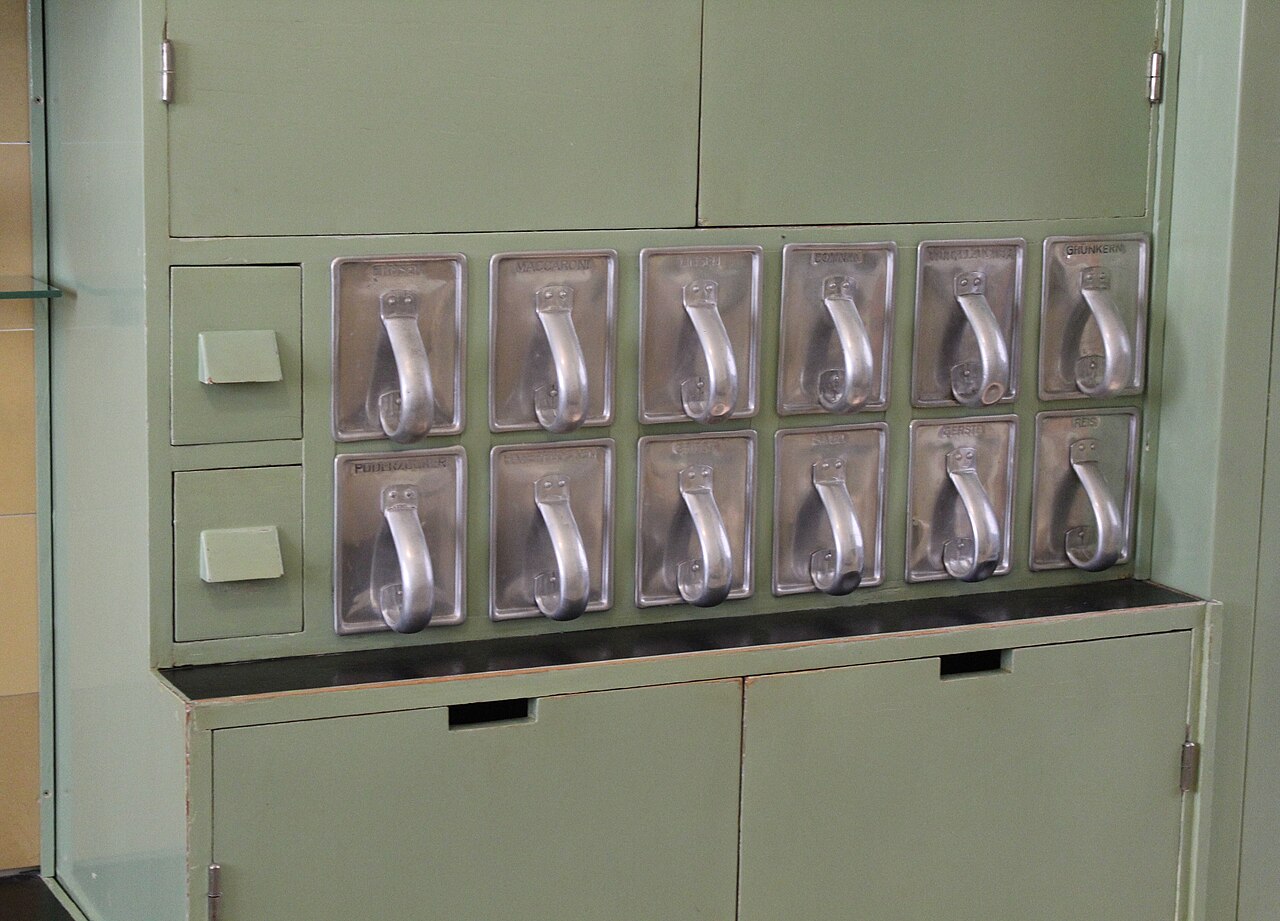 A Frankfurt kitchen of the late 1920s at the V&A East Storehouse, London