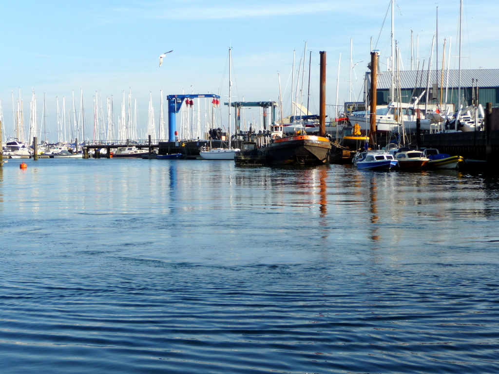 Lymington harbour from the Town Quay