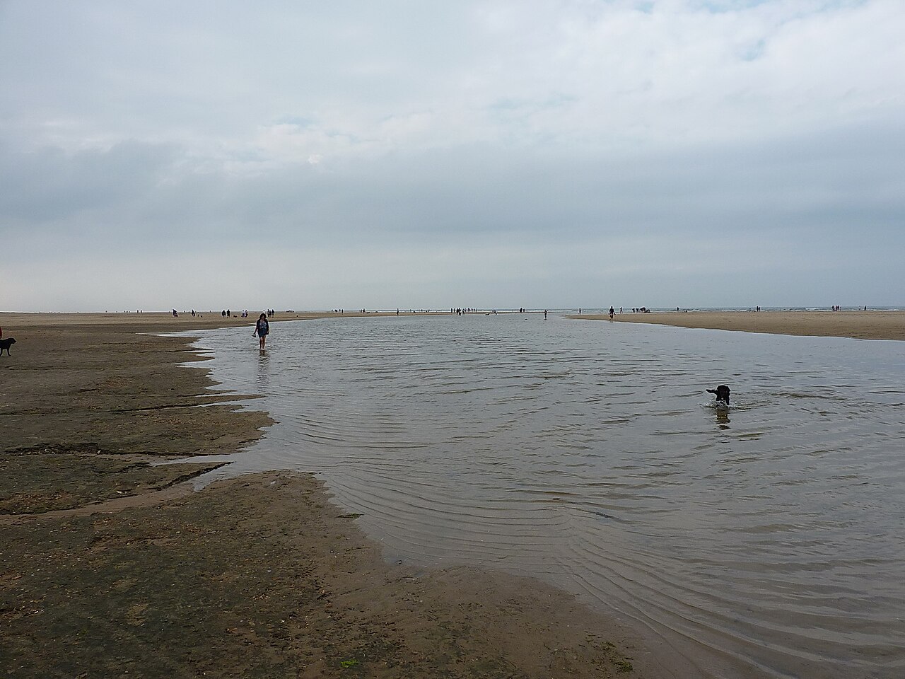 The beach at Holkham Gap
