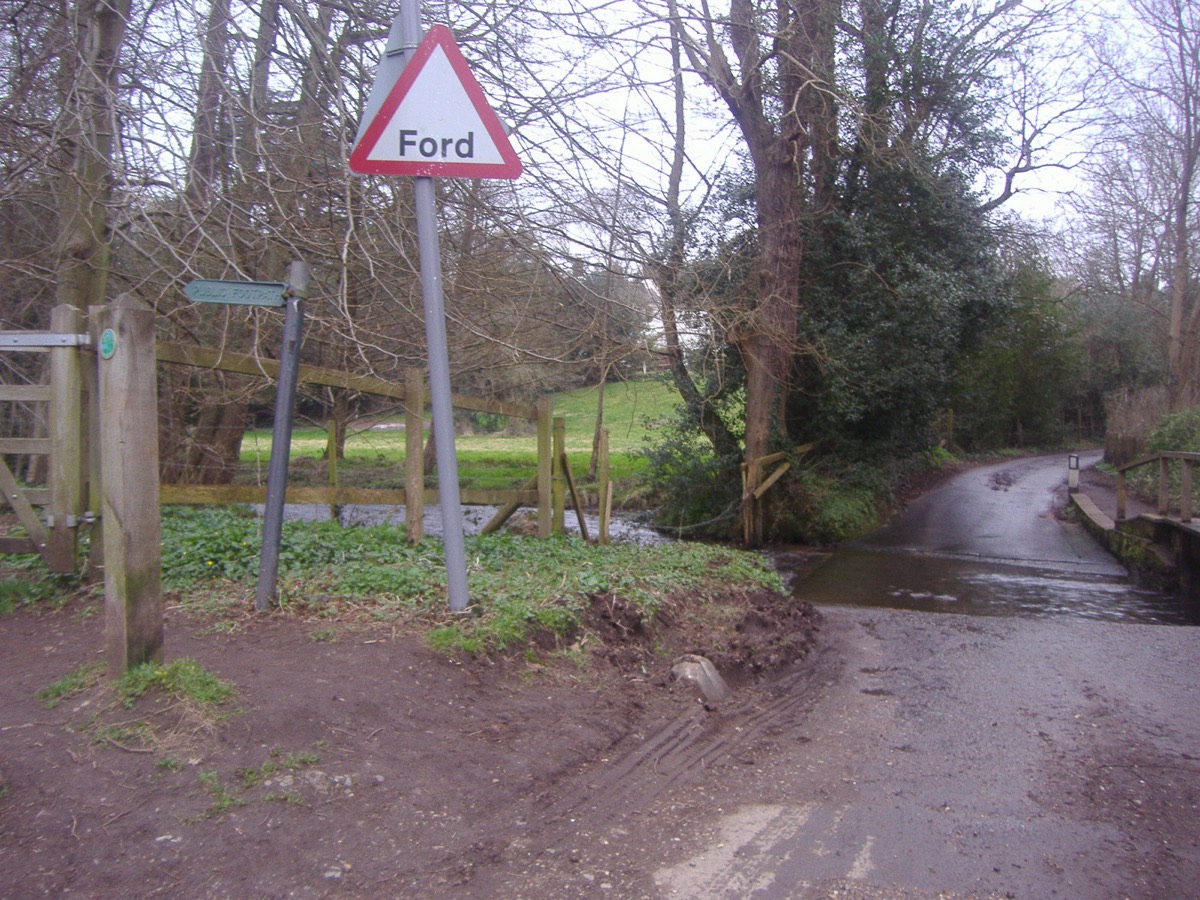 The ford across the Tillingbourne, Shere