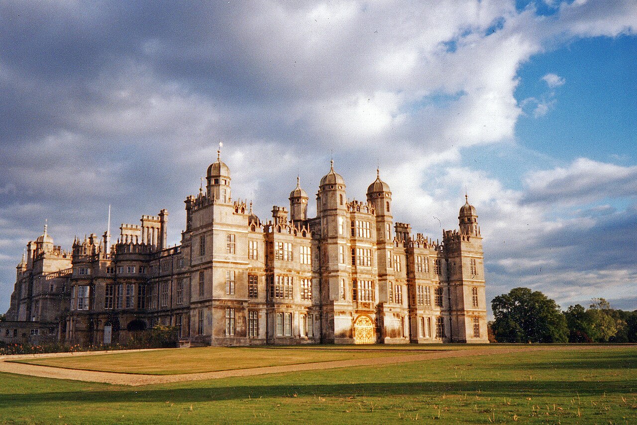 Burghley House, built by William Cecil